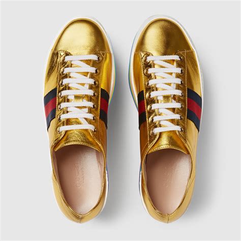 gucci sneaker leone|gucci women's sneakers.